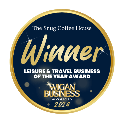 Wigan Business Award Winners digital badge for Leisure and Travel Business of the Year Award 2024