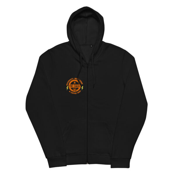Unisex basic zip hoodie