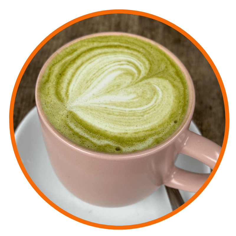 matcha green tea latte