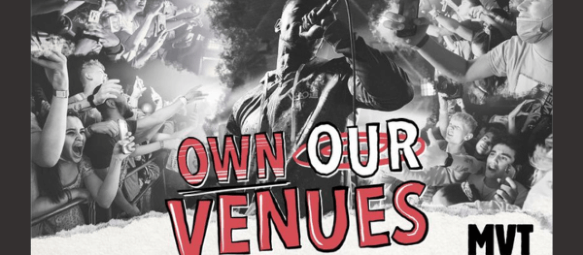 own our venues poster